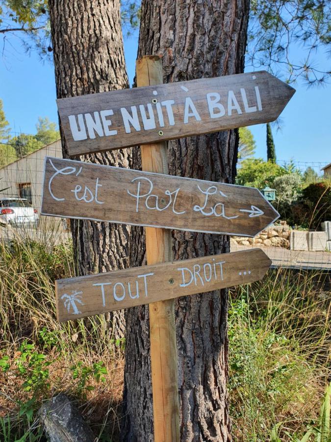 Solliès-Toucas Une Nuit A Bali - Appartement Cocooning מראה חיצוני תמונה